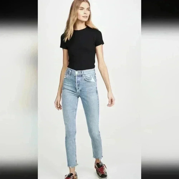 AGOLDE Nico High Rise Slim Fit Jeans - Picture 1 of 8
